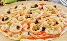 Deniz Ürünleri Pizza